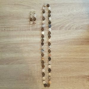 2 piece necklace & earrings set